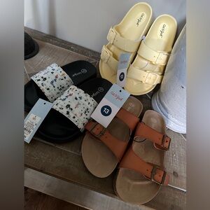 Girls Size 13 Cat & Jack Sandal/Slides Lot